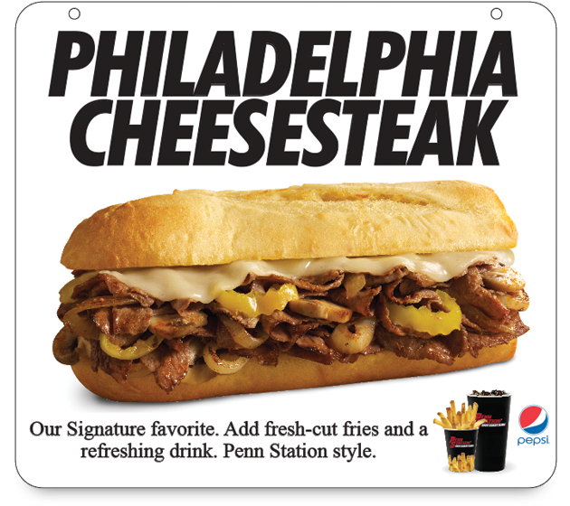 Penn Station Hot Grilled Subs Fresh Cut Fries Fresh squeezed Lemonade