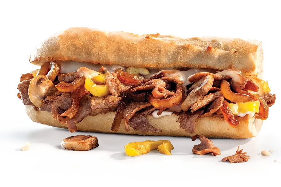 Philly cheesesteak sub