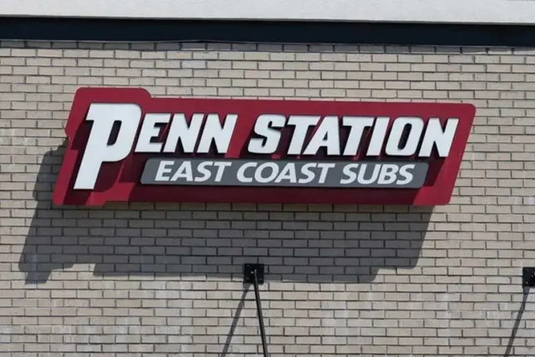 Penn Station exterior store sign