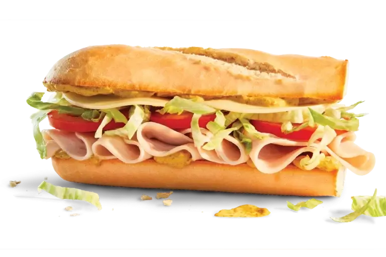 Turkey provolone sub