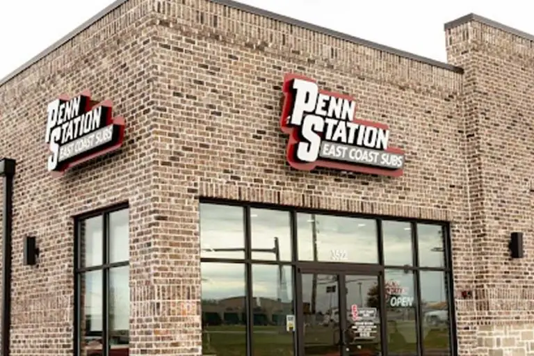 Exterior shot of a Penn Station Restaurant