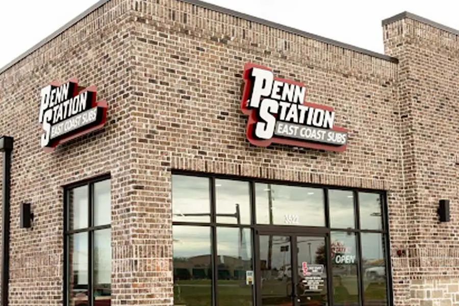 Exterior shot of a Penn Station Restaurant