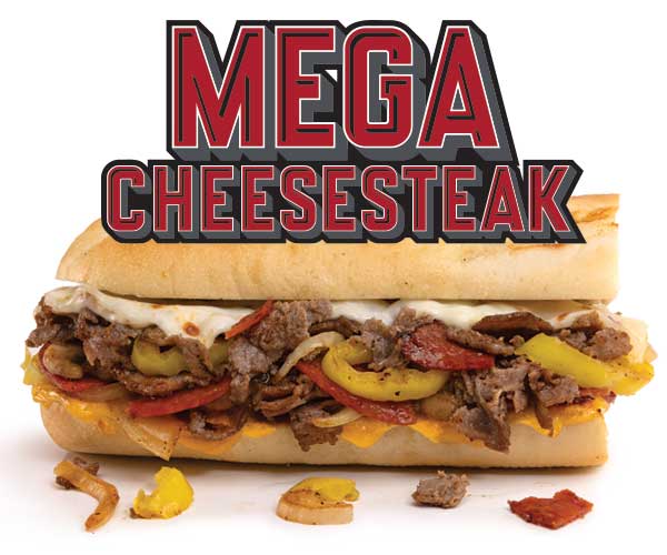 Penn Station Mega Cheesesteak