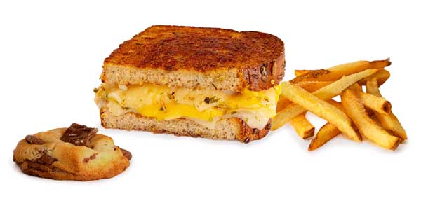 Grilled Cheese Sandwich Kids Meal